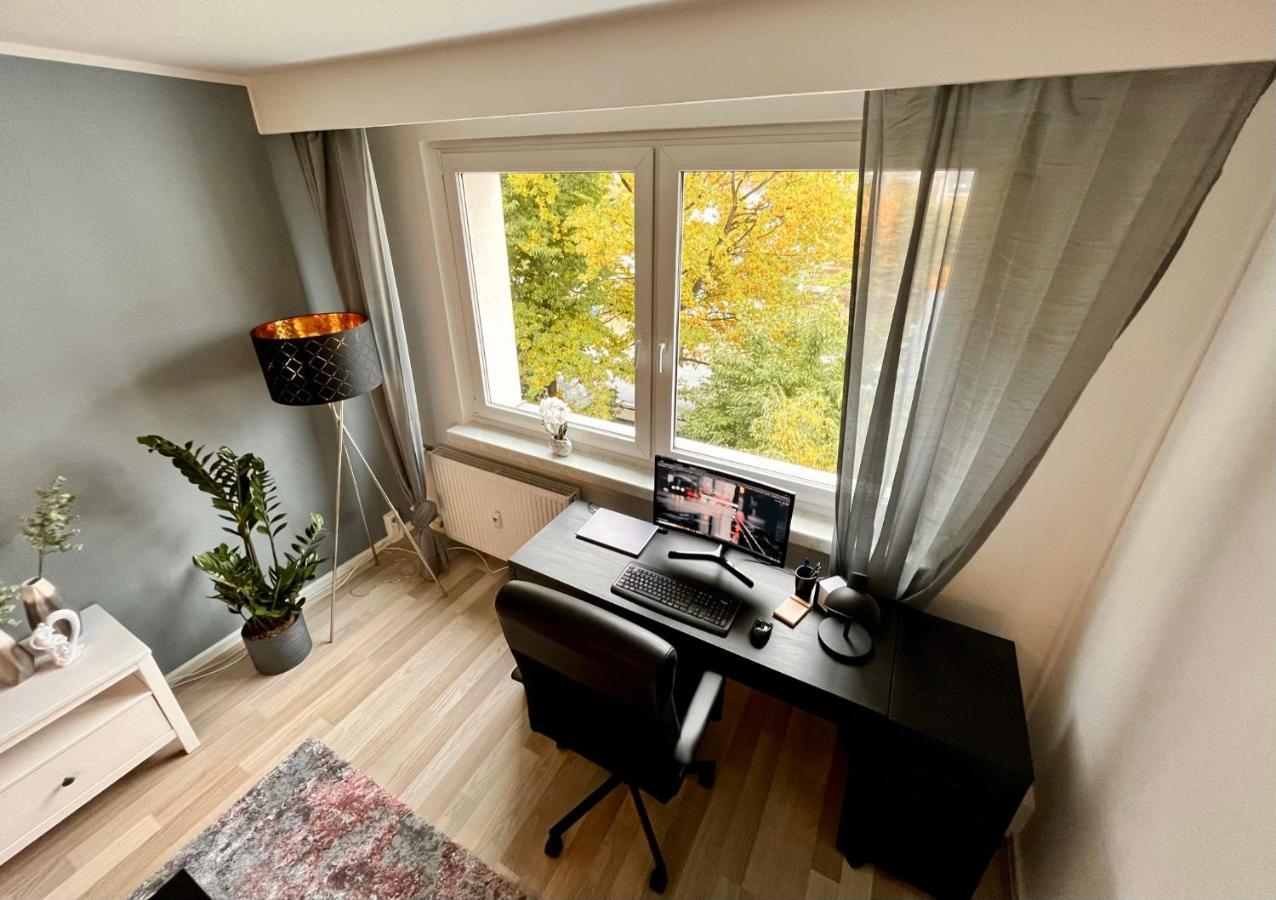 Kmhosting Zentrum Modern Appartement - Kingsize Boxspringbett Chemnitz Luaran gambar