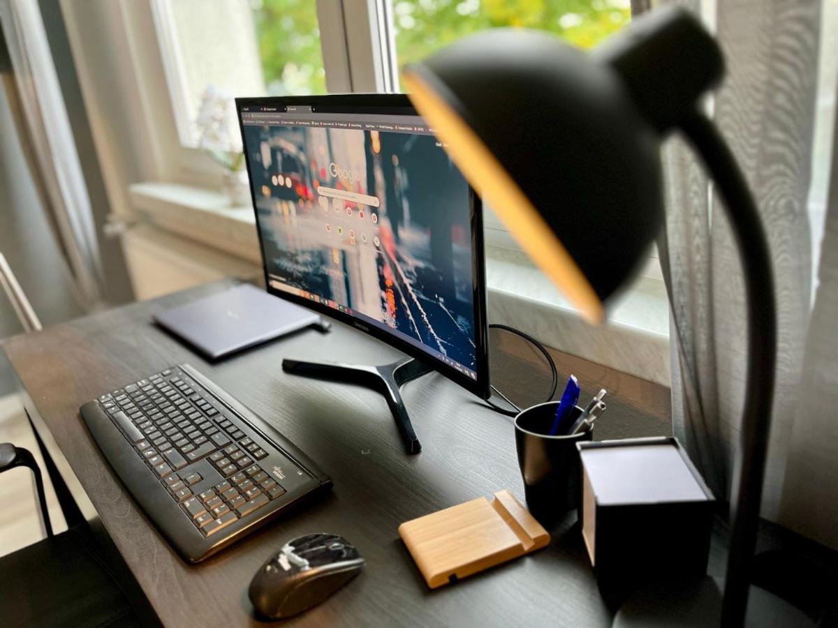 Kmhosting Zentrum Modern Appartement - Kingsize Boxspringbett Chemnitz Luaran gambar